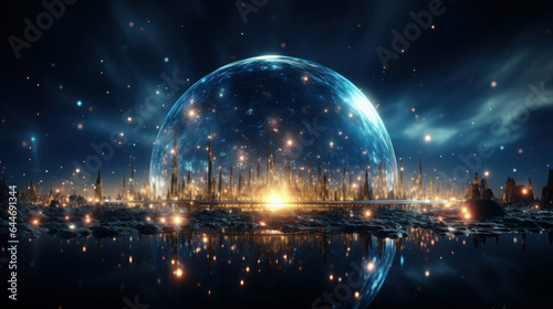 The Blue Glass Globe: A Window into Scientific Exploration