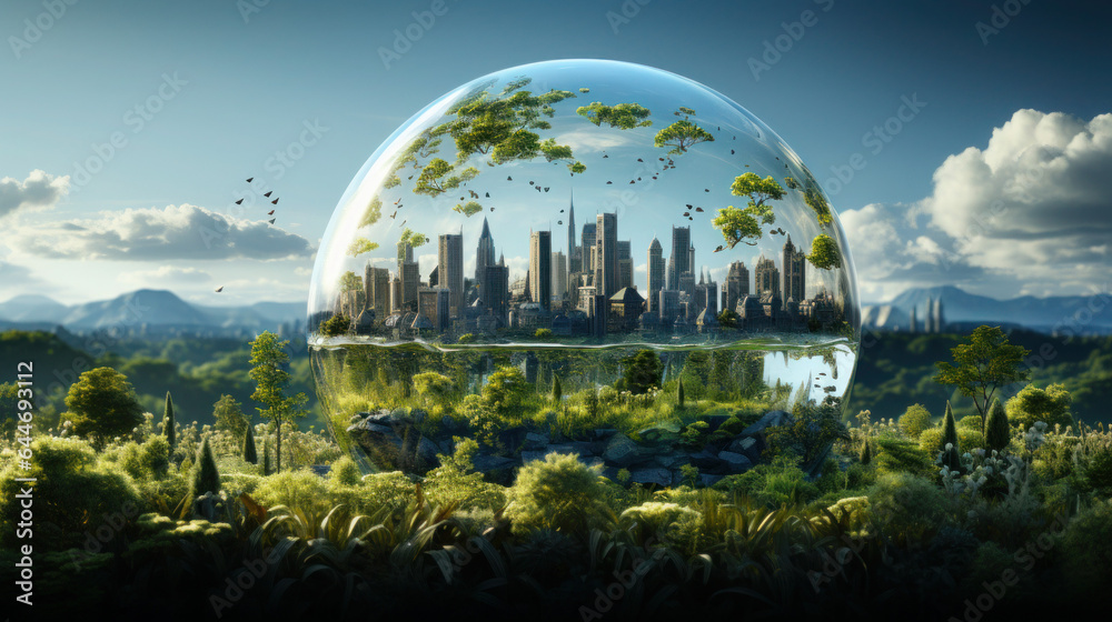 Image showcasing Eco-Conscious Modern Architecture: Pioneering Sustainable Design for a ...