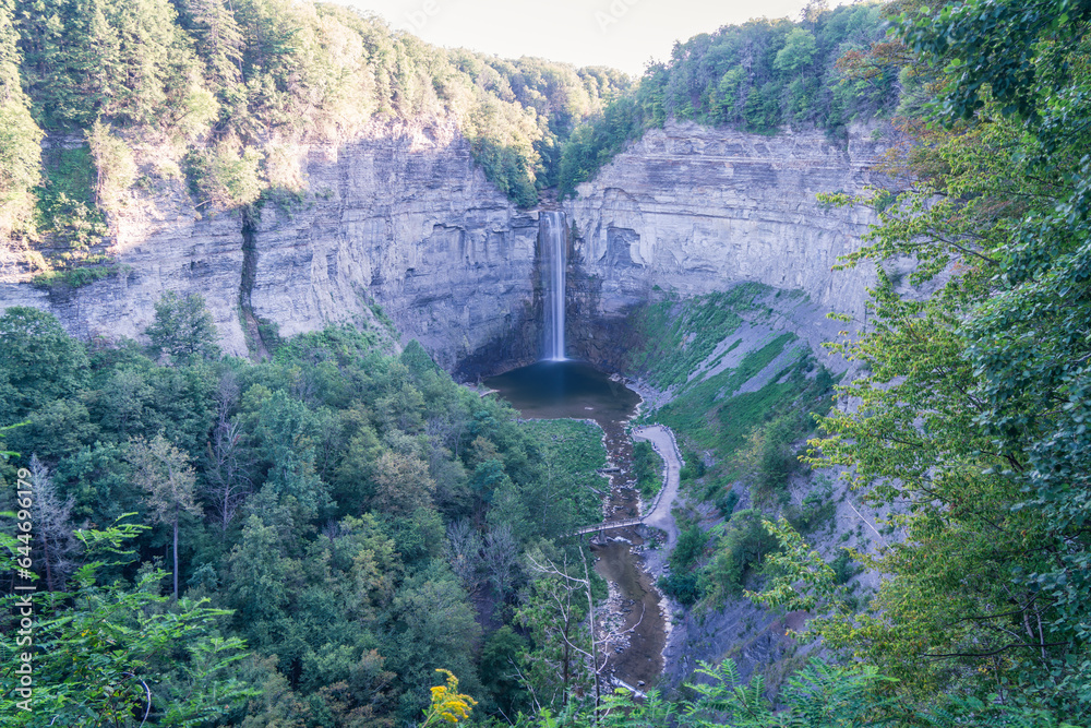 Taughannock Falls Landscape View 2023