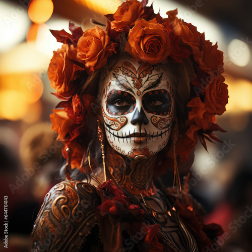 Day of the Dead Festival Makeup Captivating Transformation