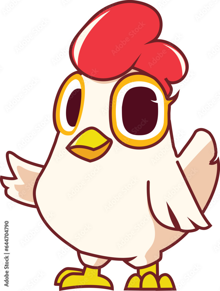 Chicken mascot chicken character vector of chicken character
Chicken mascot chicken character vector of chicken character