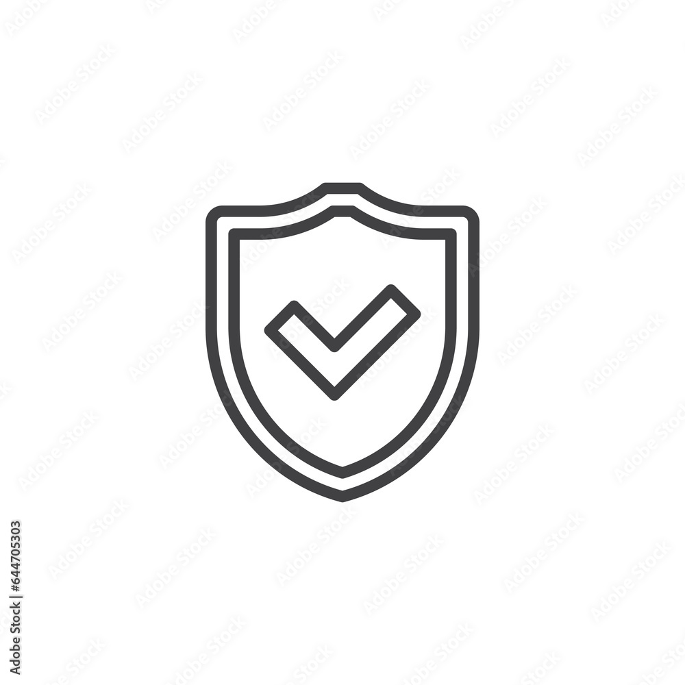 Confirmed protection line icon Confirmed protection line icon
