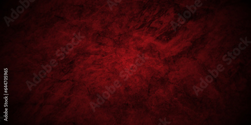 Dark red marble stone grunge concrete wall smooth plaster backdrop texture background with high resolution. Old wall interior texture cement dark red background abstract dark color design.