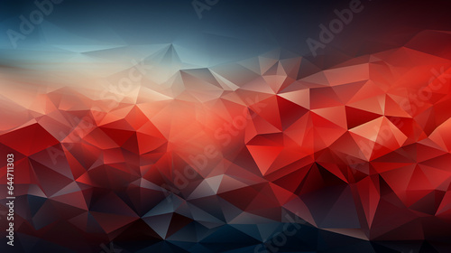 Background red polygon