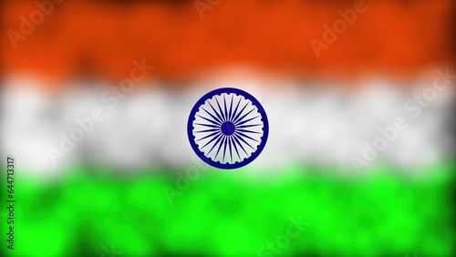 Beautiful illustration of Indian national flag