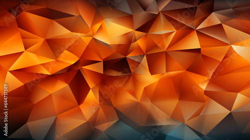 Background orange polygon