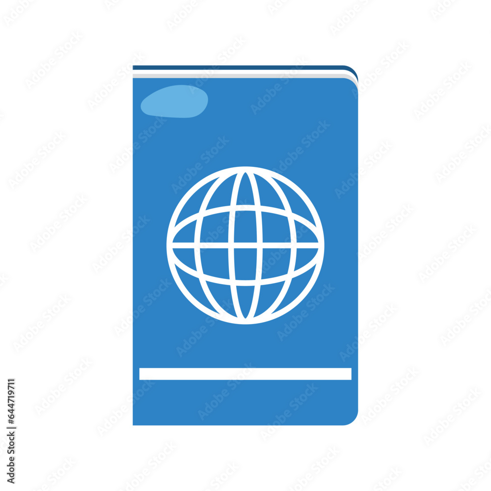 blue passport illustration blue passport illustration