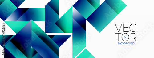 Minimalist elegance - lines, squares, triangles converge on white. Geometry essence showcased in serene harmony. Harmonizing essential shapes on a pristine backdrop