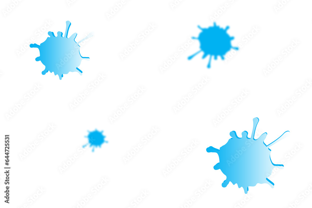 blue paint splashes blue paint splashes
