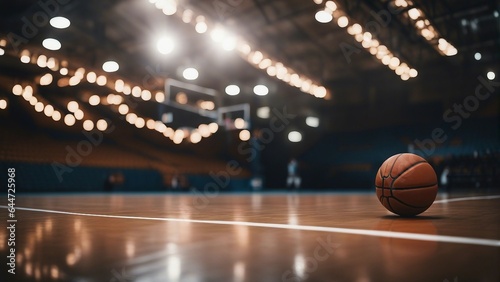 basketball on a court © Crimz0n