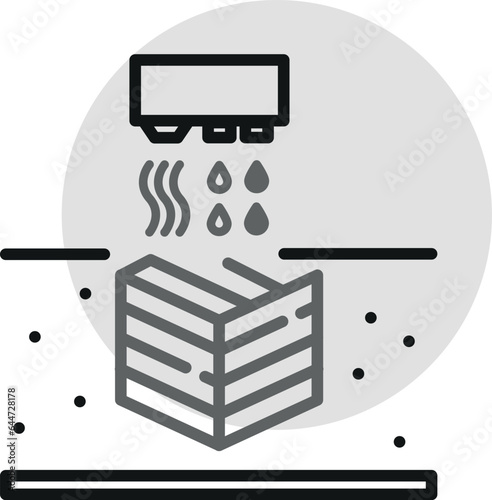 Symbol 3d-Druck Additive Fertigung Multi Jet Fusion MJF Jet Fusion
