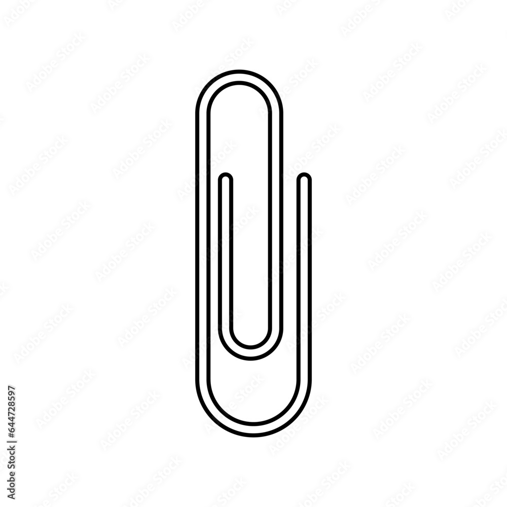Paperclip Icon Vector Symbol Design Illustration EPS 10 Paperclip Icon Vector Symbol Design Illustration EPS 10