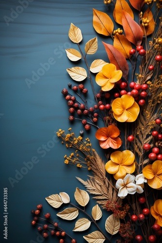 Colorful autumn leaves background