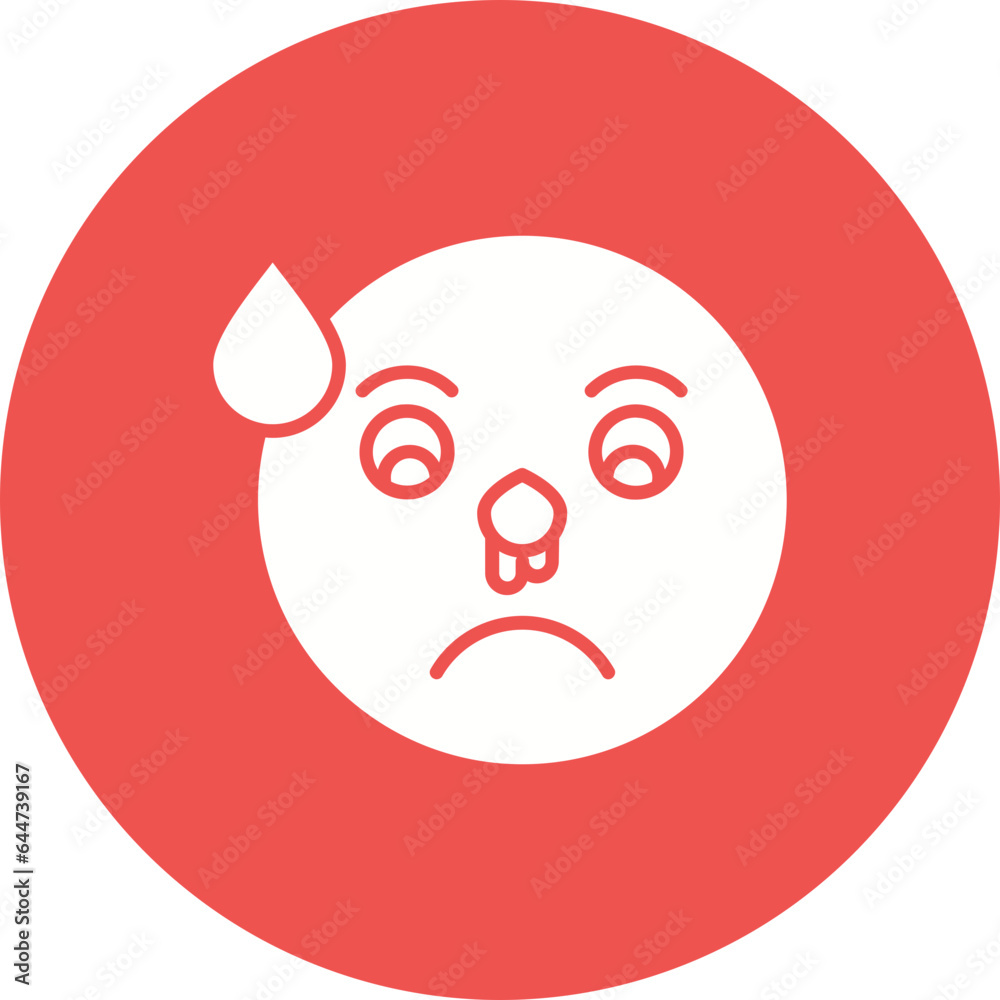 Cold Face Icon Cold Face Icon