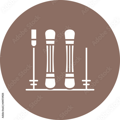 Skis Icon