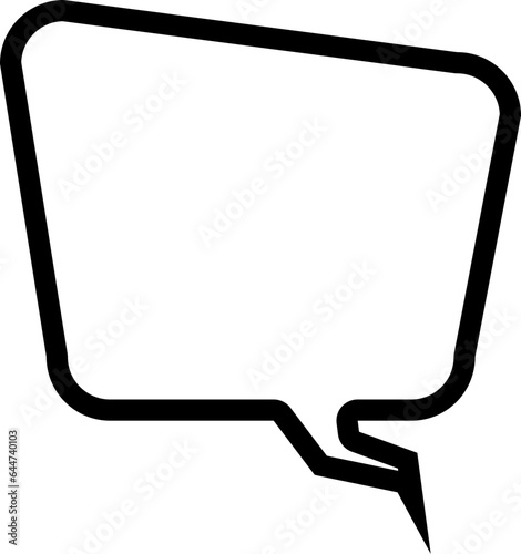 말풍선 벡터 일러스트 디자인
