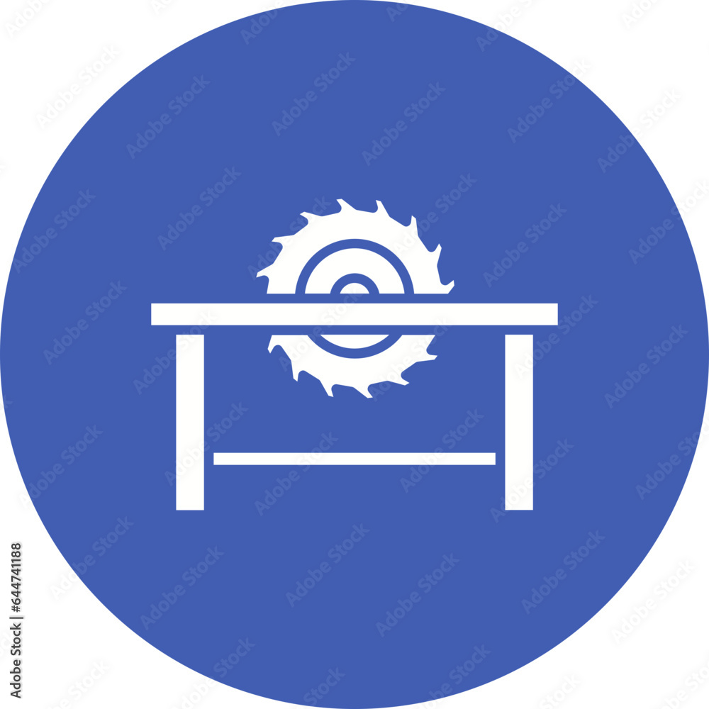 Naklejka premium Table Cutter Icon