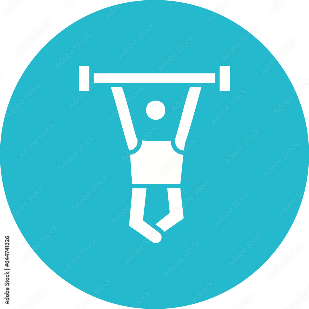Chin Ups Icon Chin Ups Icon