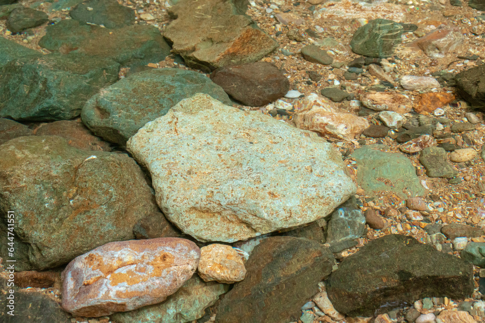 Stones under clear water, after some edits. Stones under clear water, after some edits.