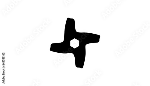 Meat Grinder Mincer Accessory Replacement silhouette