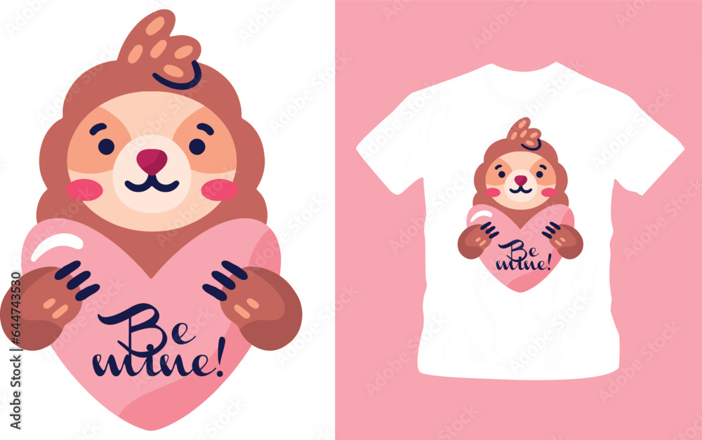 hand drawn valentines day cute shirt designs editable template hand drawn valentines day cute shirt designs editable template