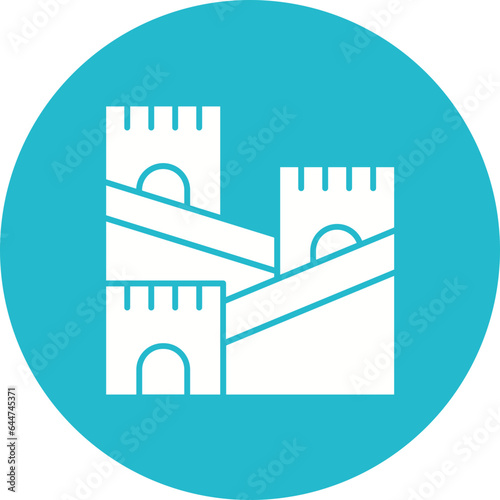 Great Wall of China Icon