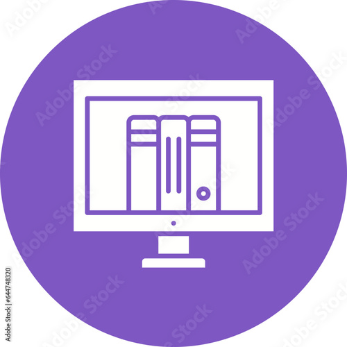 Online Library Icon