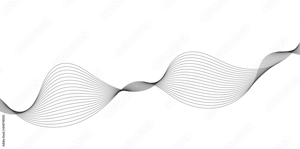 Abstract grey, white smooth element technology wave modern stream transparent background. Abstract wave line for banner, frequency sound wave, twisted curve lines with blend effect. Abstract grey, white smooth element technology wave modern stream transparent background. Abstract wave line for banner, frequency sound wave, twisted curve lines with blend effect.