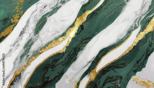 Abstract artistic background. Jazz white, marble, Textured background. Oil on canvas. golden brushstrokes.modern Art. green, gray, poster, card, rug, hanging, print vector mural