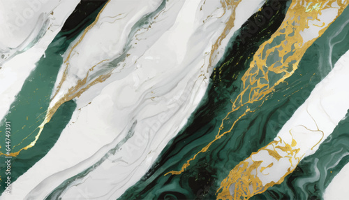 Abstract artistic background. Jazz white, marble, Textured background. Oil on canvas. golden brushstrokes.modern Art. green, gray, poster, card, rug, hanging, print vector mural