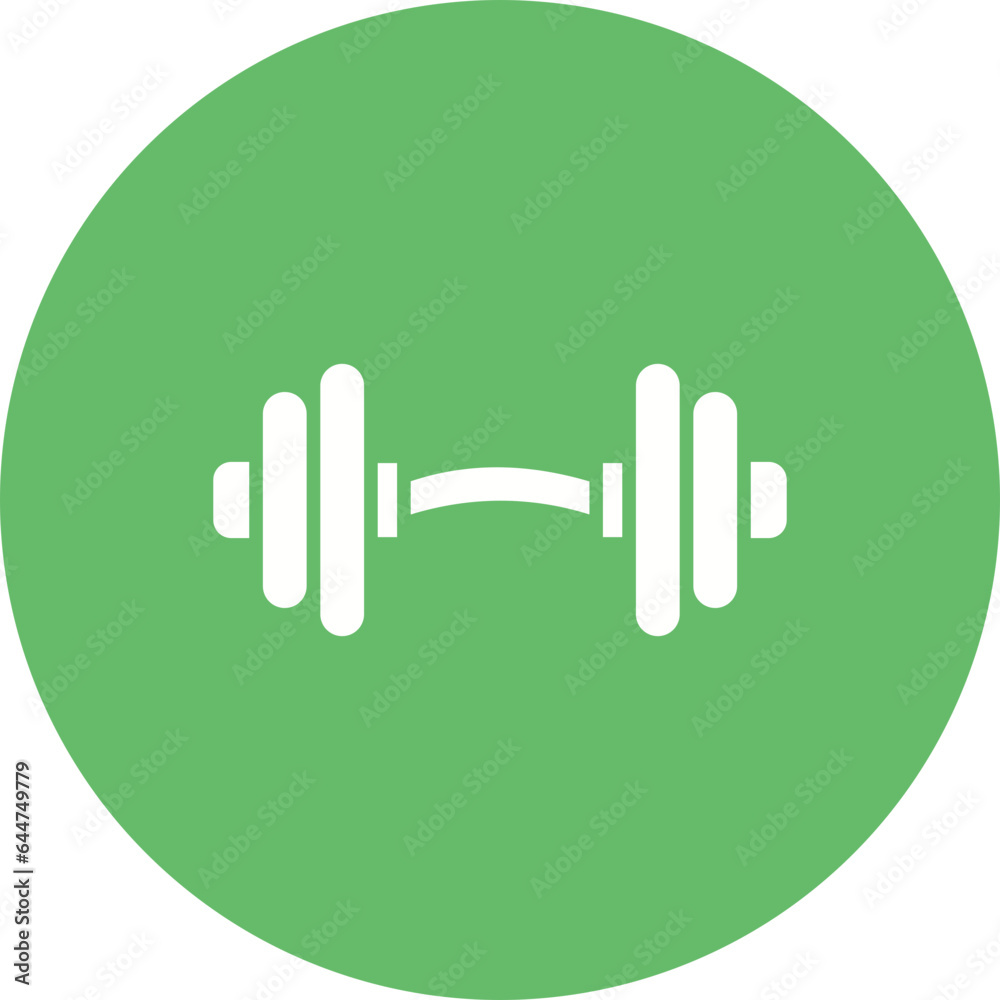Fototapeta premium Dumbbells Icon
