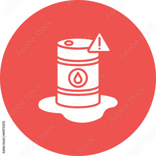 Barrel Leak Icon