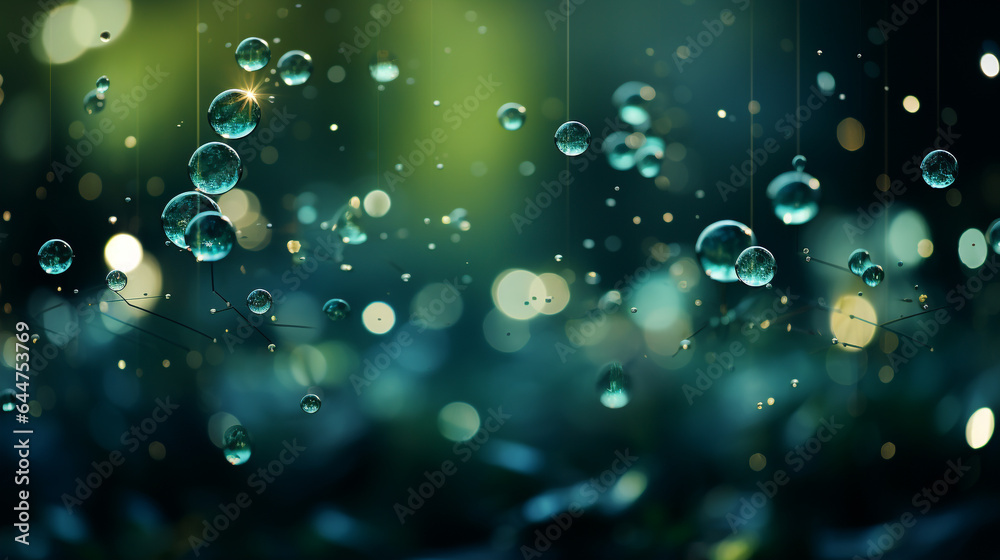 Background green Bokeh