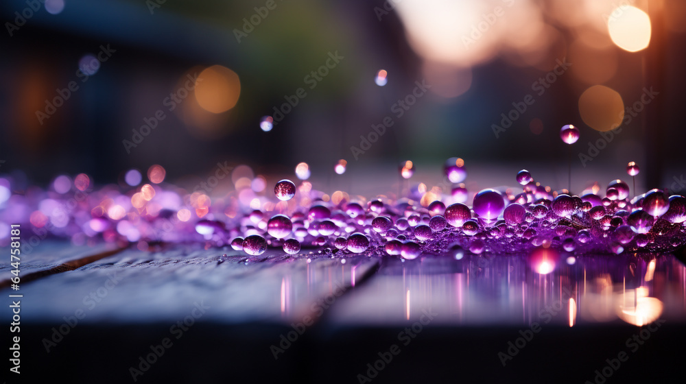 Background purple Bokeh