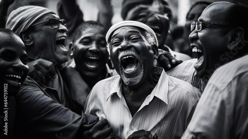 Joyful Jamboree.  Laughter in Full Swing © EwaStudio