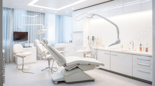 Sterile Dentist Office Excellence. Safe and Comfortable Dentistry © EwaStudio