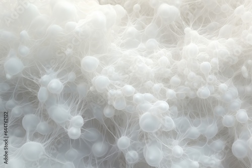 Fuzzy Molecular White Texture © Igor