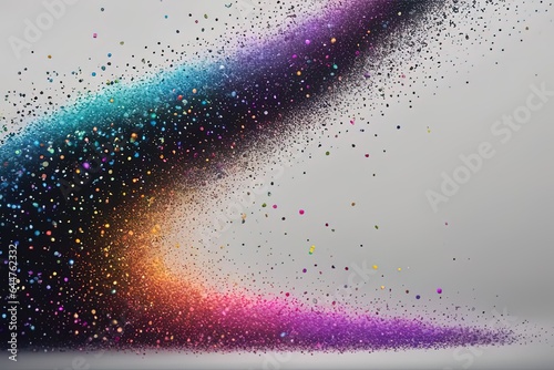 colorful of colored powder explosion on a black backgroundcolorful of colored powder explosion on a black backgroundabstract colorful rainbow background photo