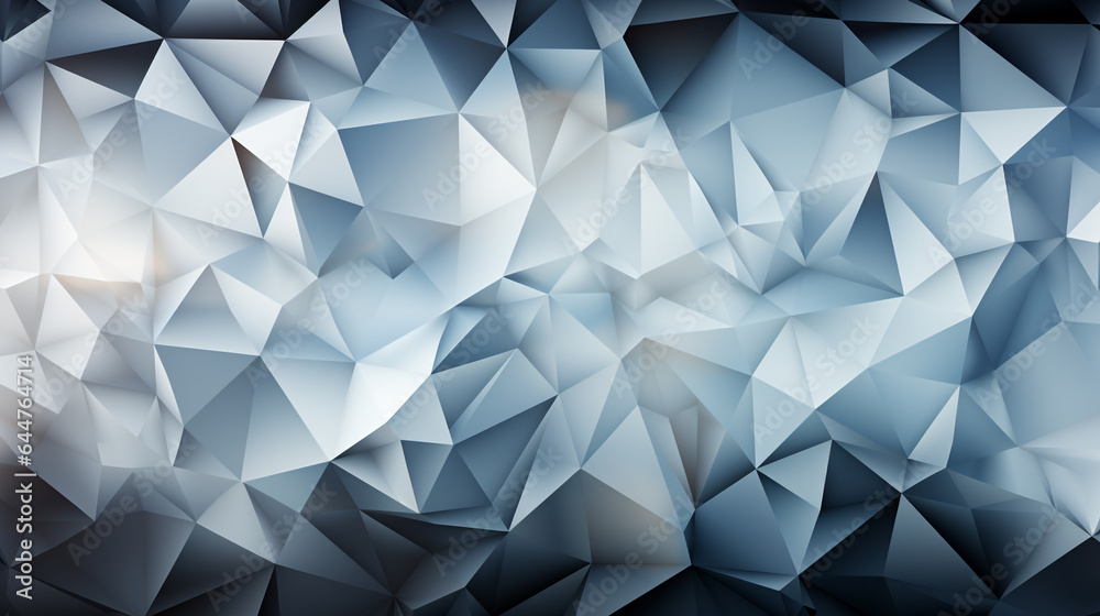 Obraz premium Background white polygon