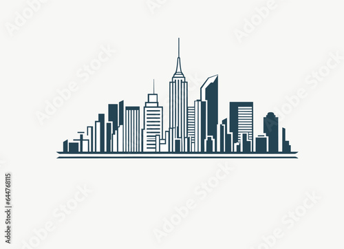 Patriot Day September 11th with New York City background vector illustration © Rajesh