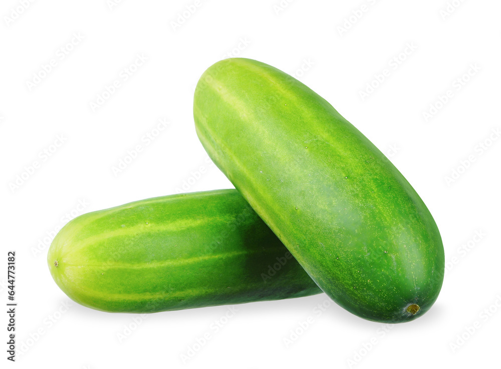 Cucumber isolated on white background. Cucumber isolated on white background.