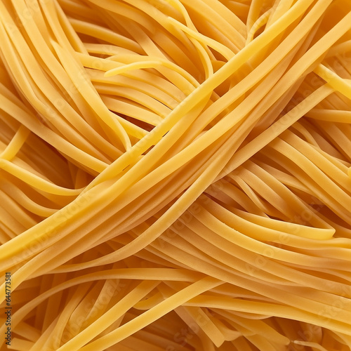 spaghetti noodle on white background