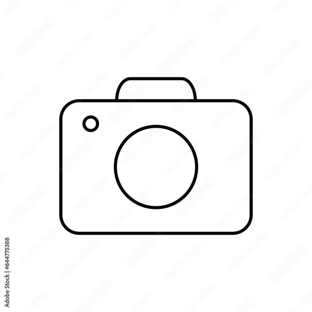 camera icon design, illustration design camera icon design, illustration design