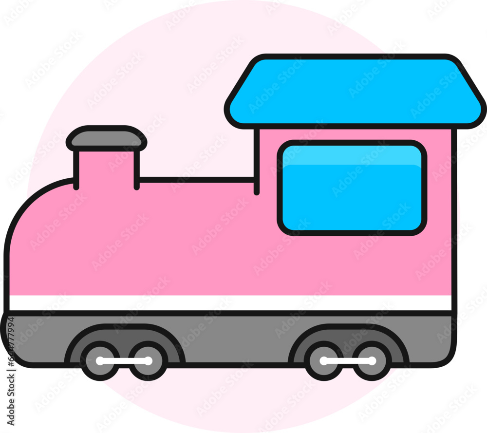 Illustration of Trsvgn icon in pink and blue color. Illustration of Trsvgn icon in pink and blue color.