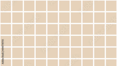 Beige background with white squares