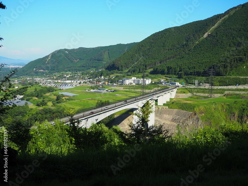 the new Aso Bridge, The symbol of Aso reconstruction after Kumamoto earthquake 2016