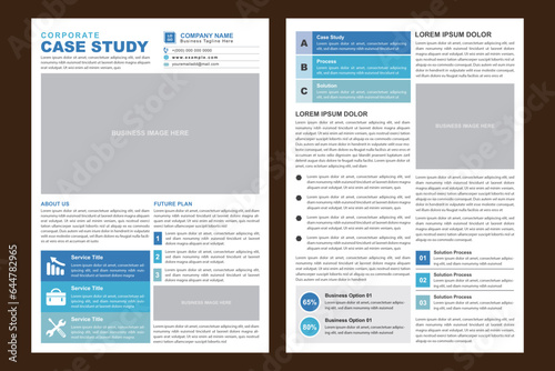 Case Study Template Design for You