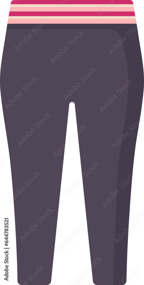 Pant or Jeans icon in purple color.