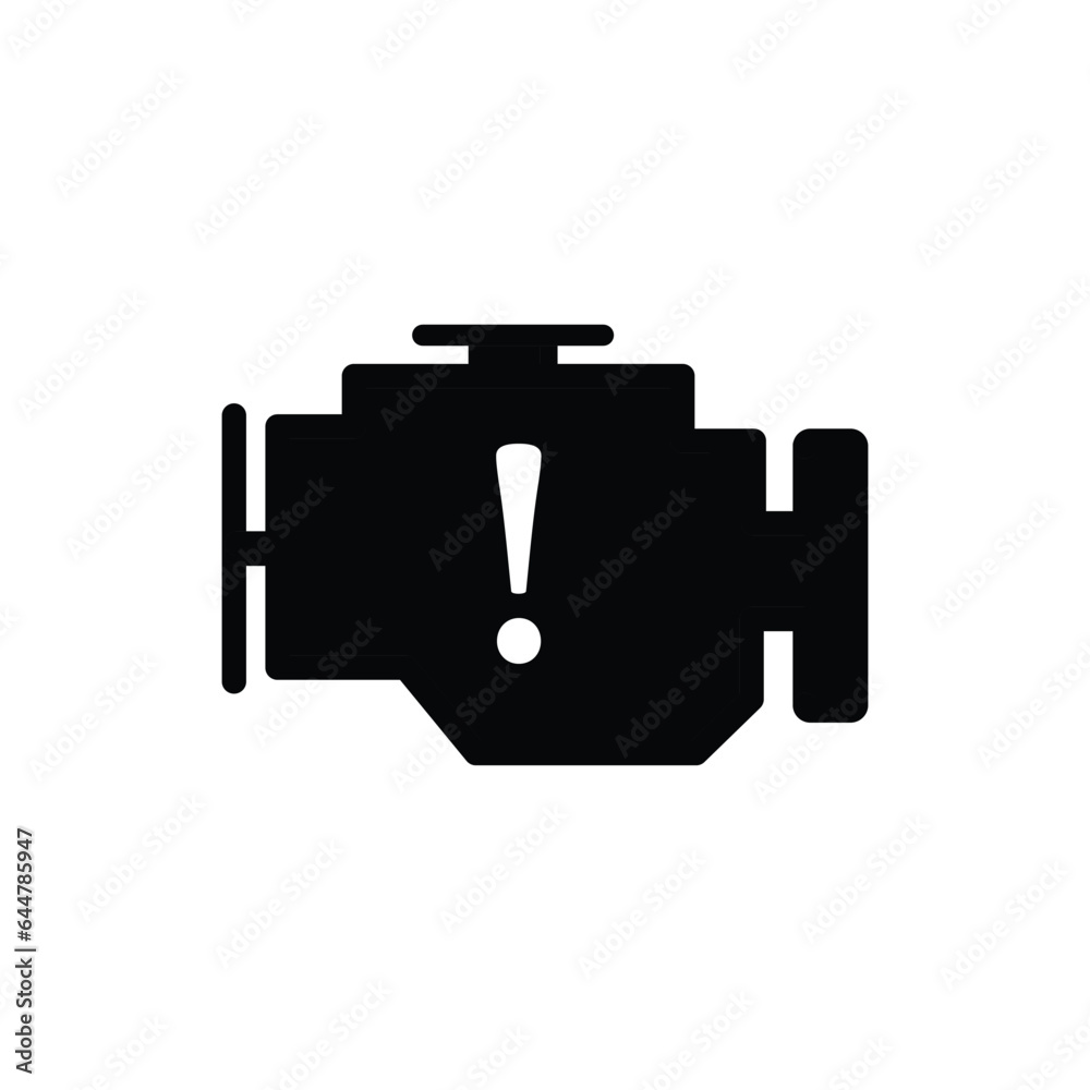 car engine icon vector sign car engine icon vector sign