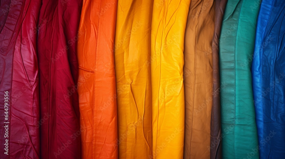 Colors of Unity: A palette of diverse colors blending into one harmonious hue